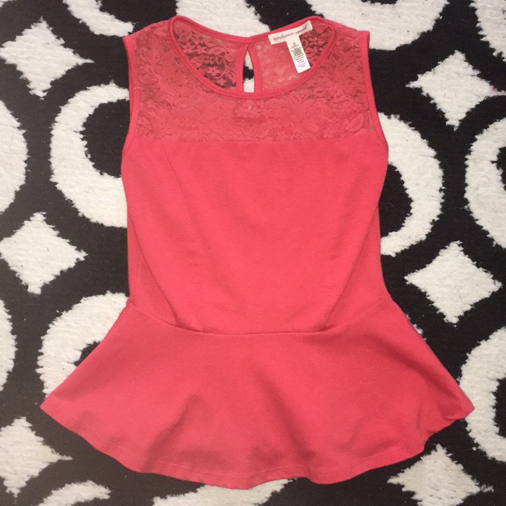 Cute red blouse